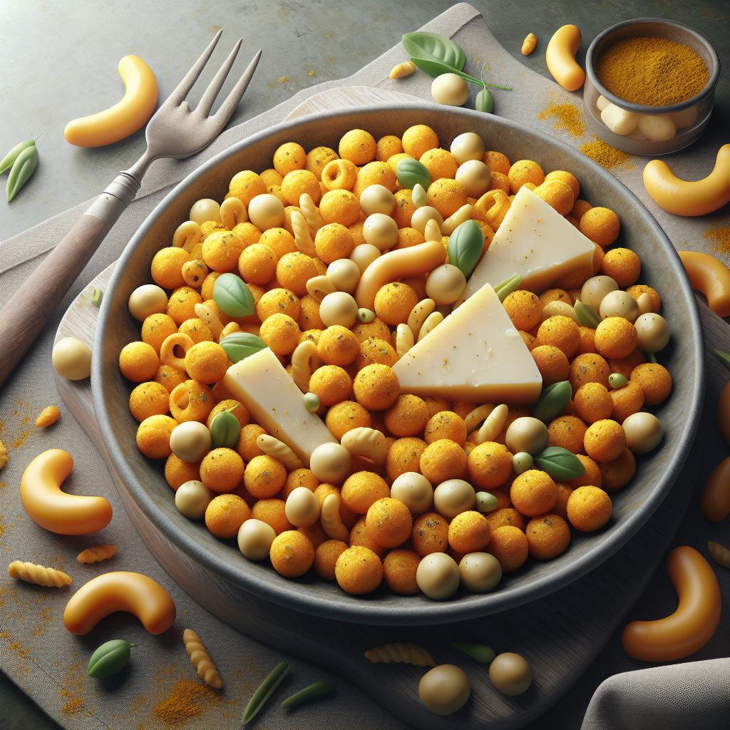 Savory Curry and Pecorino Snacks