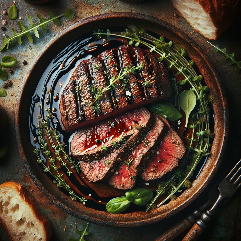 Beef Tagliata with Aromatic Herbs
