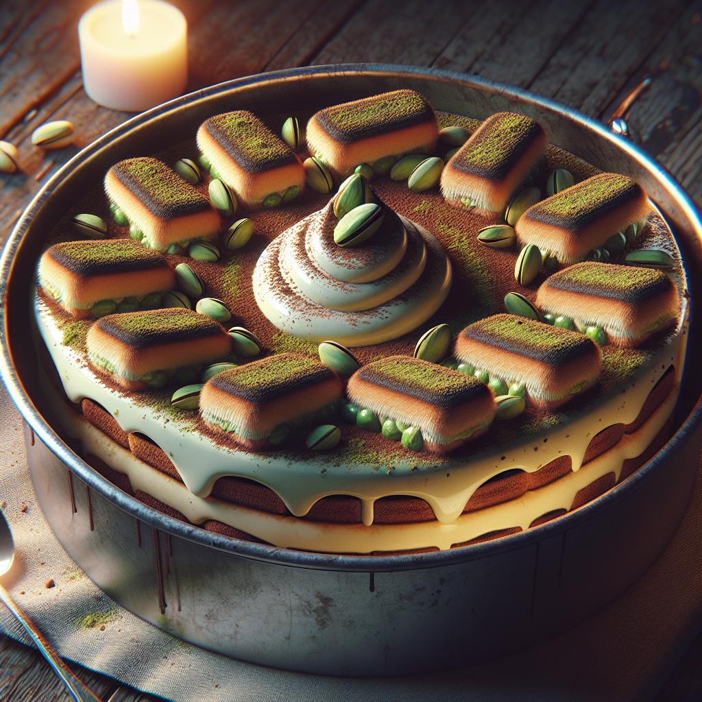 Pistachio Cream Tiramisù
