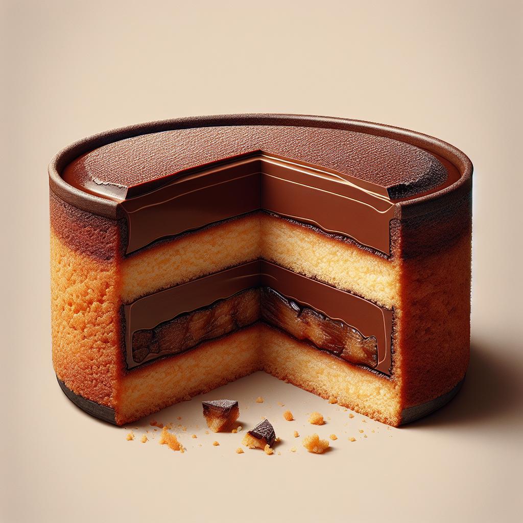 Gianduiotti Cake