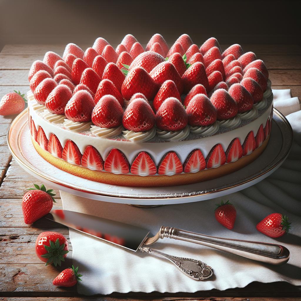 Strawberry Delight Cake