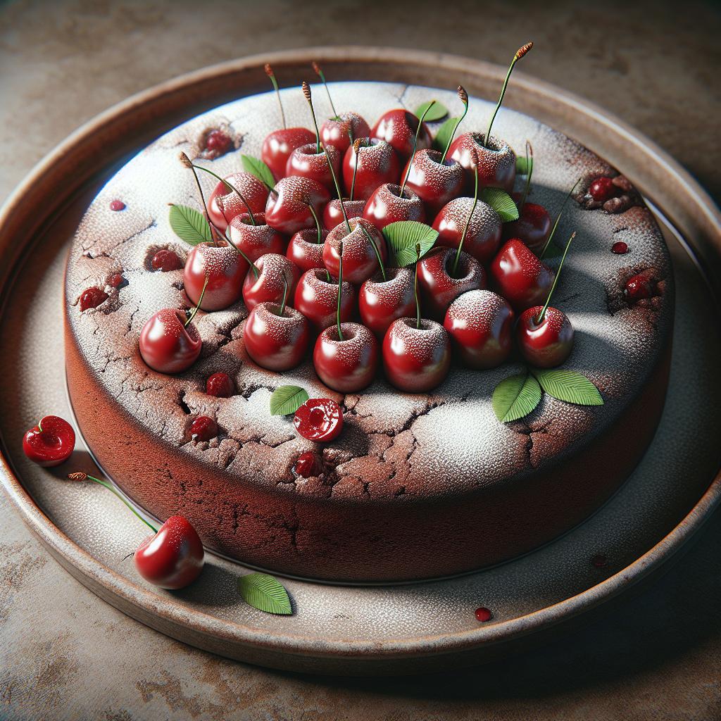 Chocolate and Cherry Cake