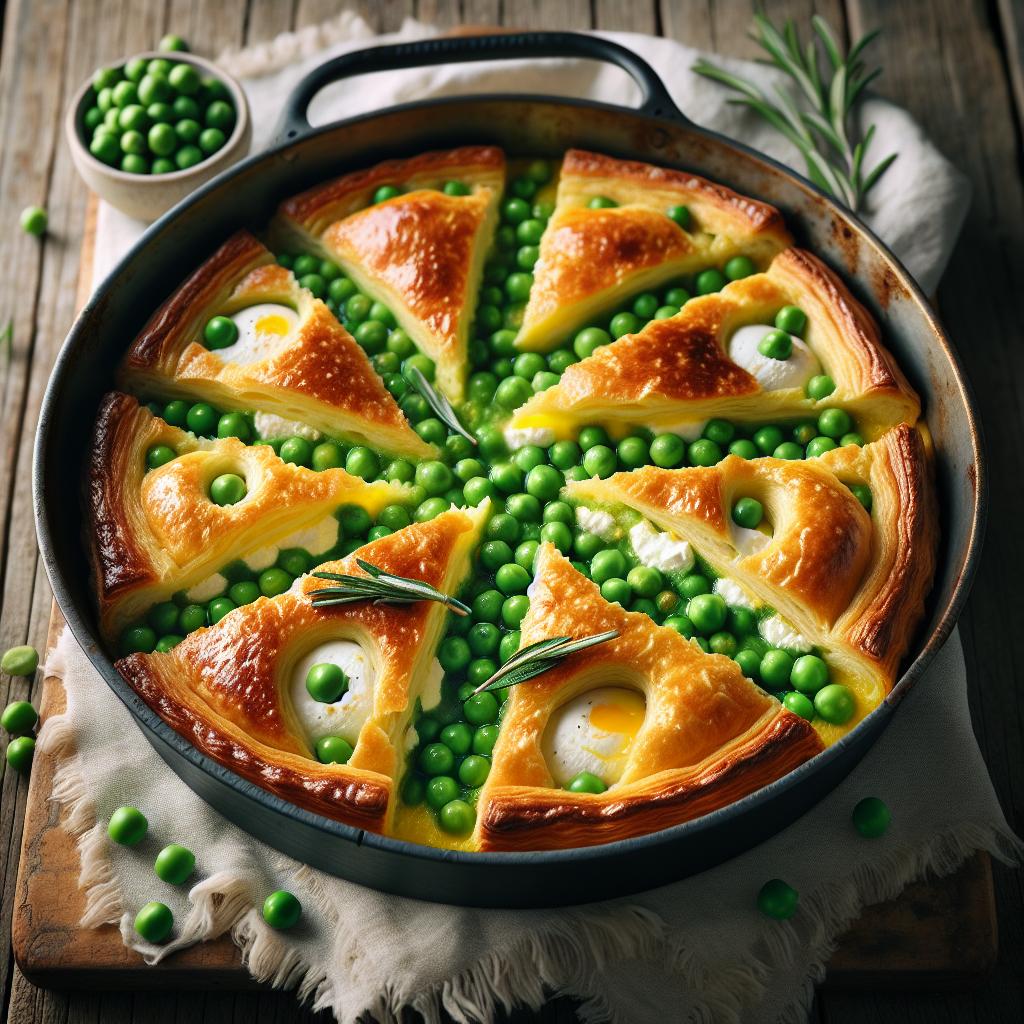 Easter Pea Tartlets