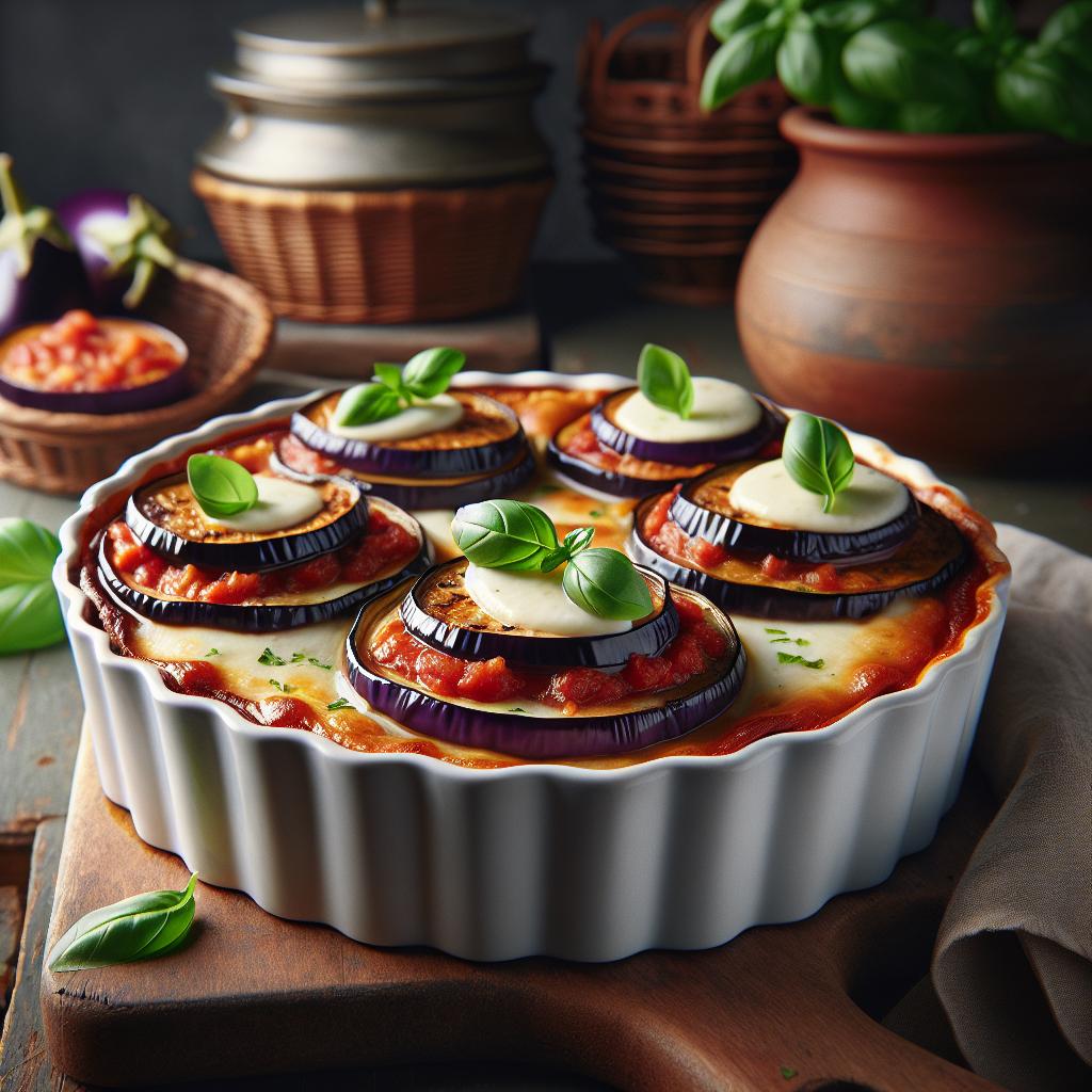 Eggplant Tartlets