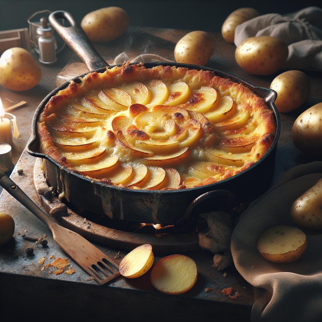 Skillet Potato Cake