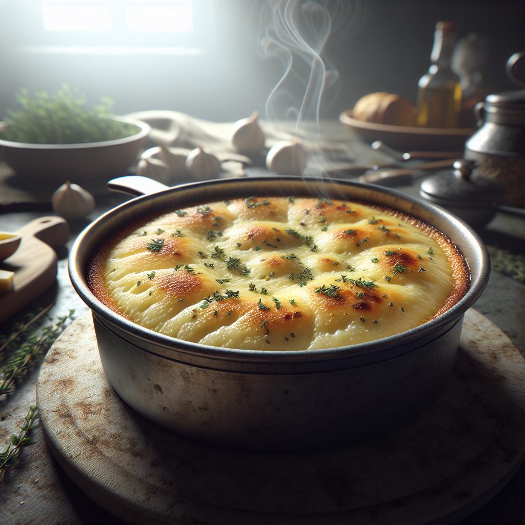 Baked Vacherin with Herbs