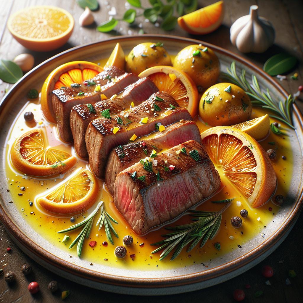 Veal with Citrus