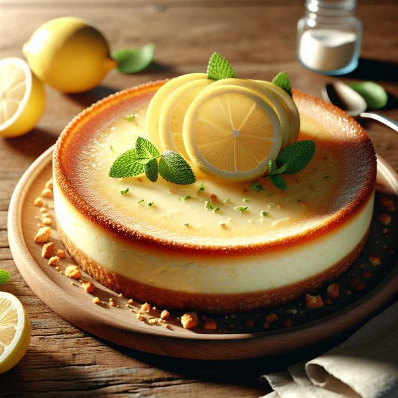 No-bake Lemon Cheesecake