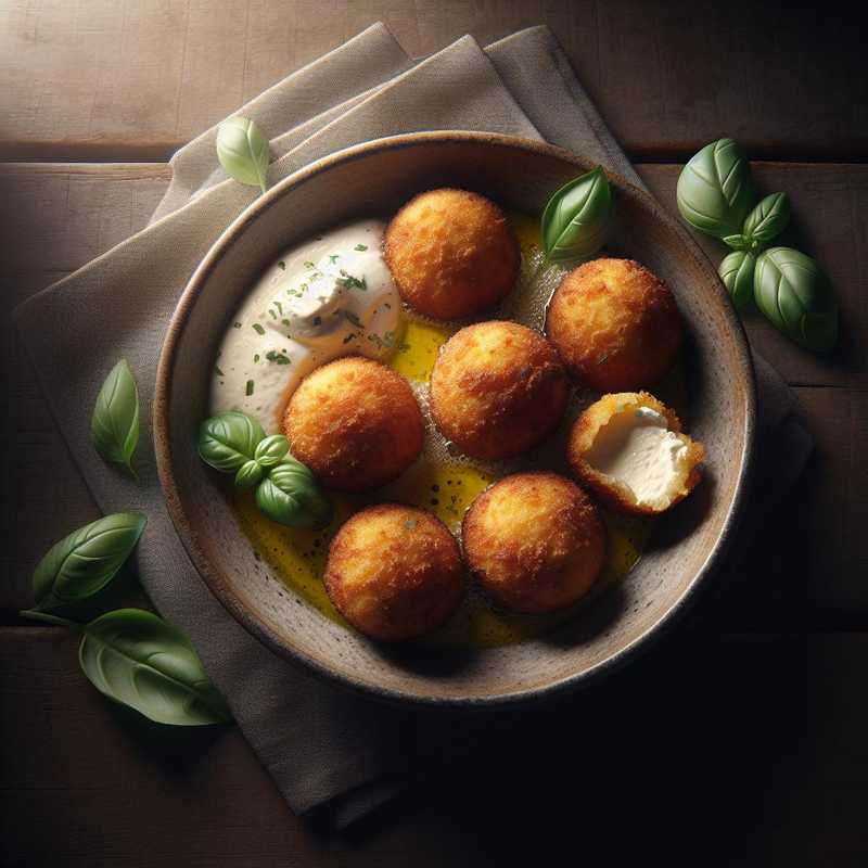 Polpette di ricotta fritte