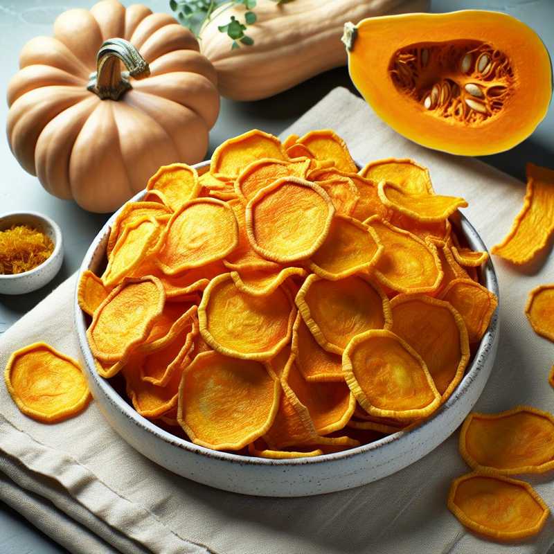 Chips di zucca