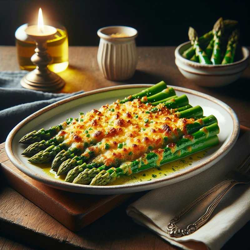 Asparagi gratinati