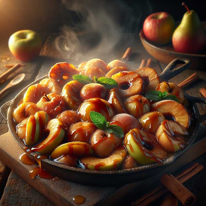 Caramelized Fried Fruit