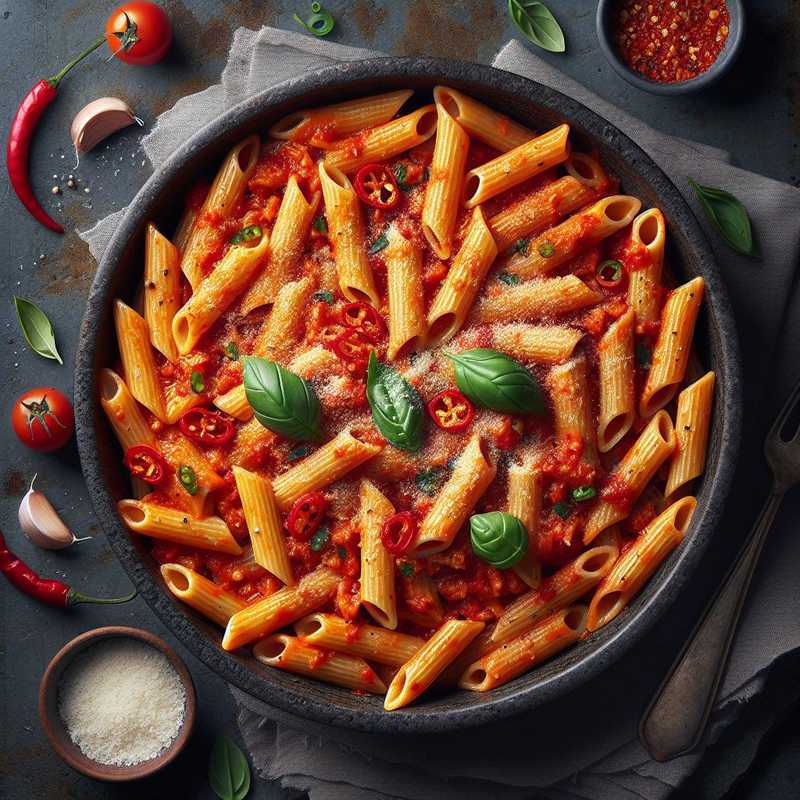 Penne all'arrabbiata al forno