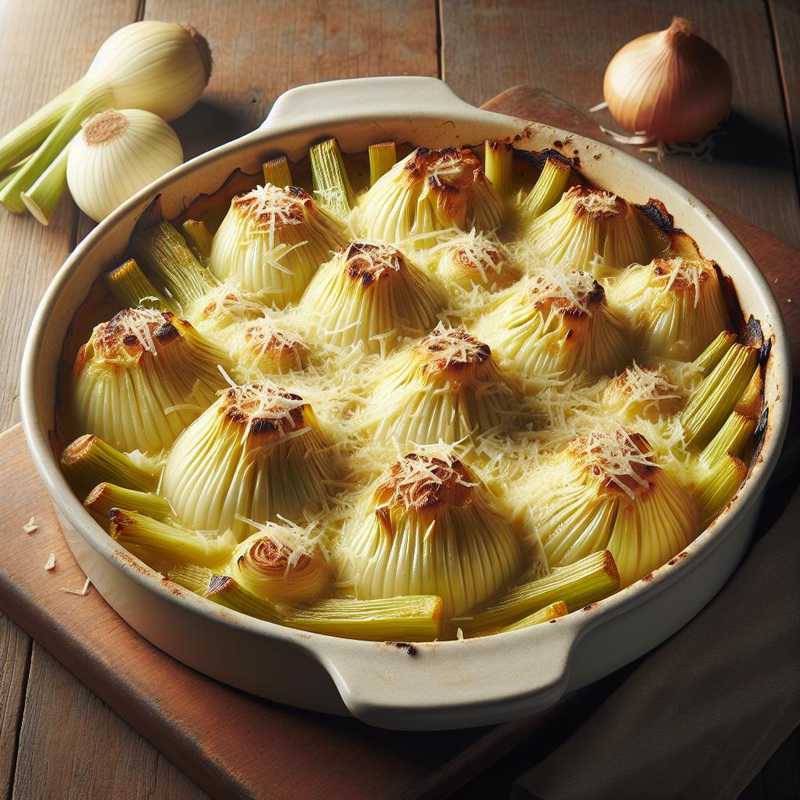 Finocchi gratinati al forno