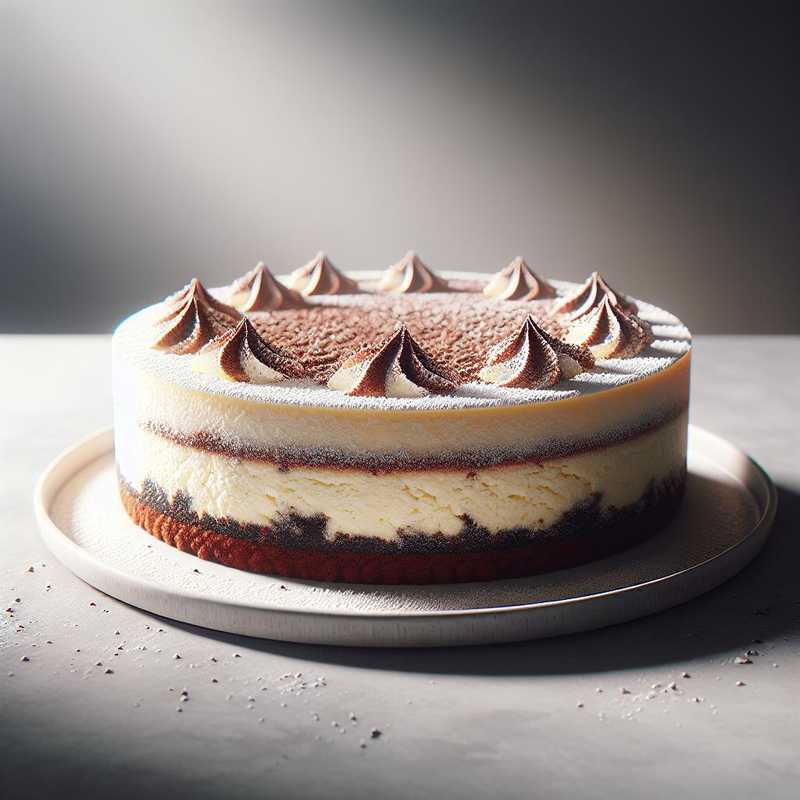 Torta di ricotta e cioccolato