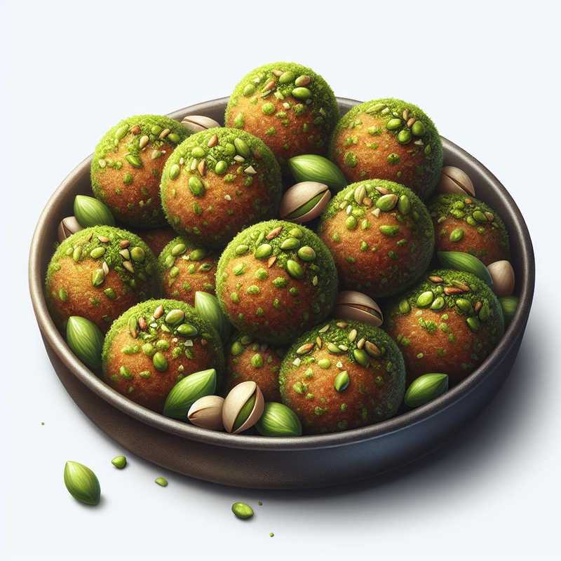 Arancini di riso al pistacchio