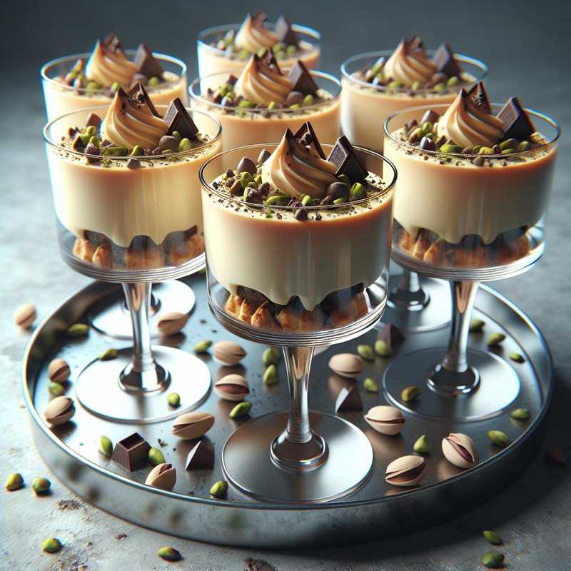 Cannoli Cheesecake in Glasses