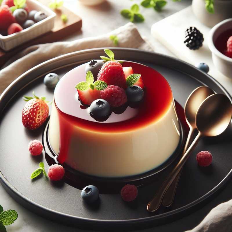 Panna cotta with agar agar