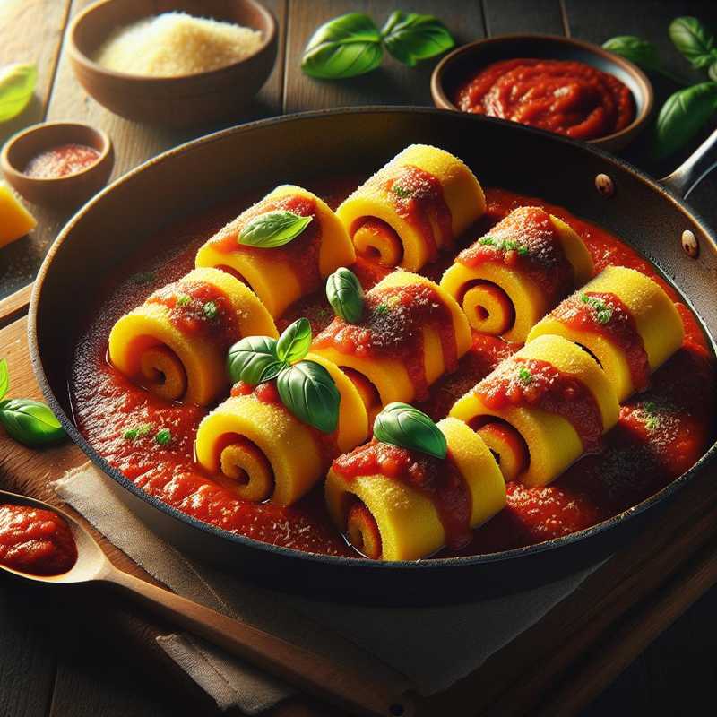 Involtini di polenta