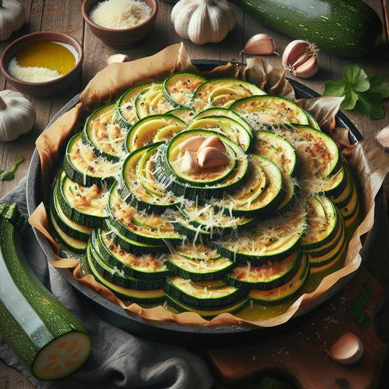 Zucchine al cartoccio