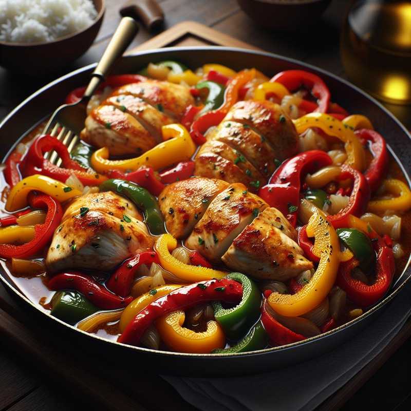 Chicken Breast with Bell Peppers