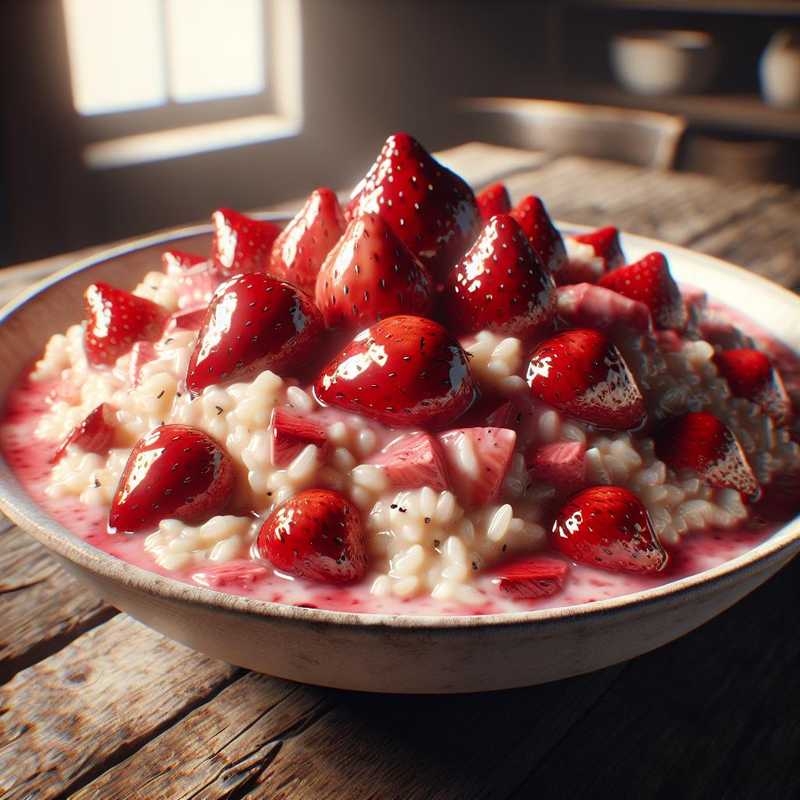 Risotto alle fragole