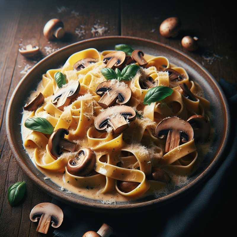 Pappardelle ai funghi