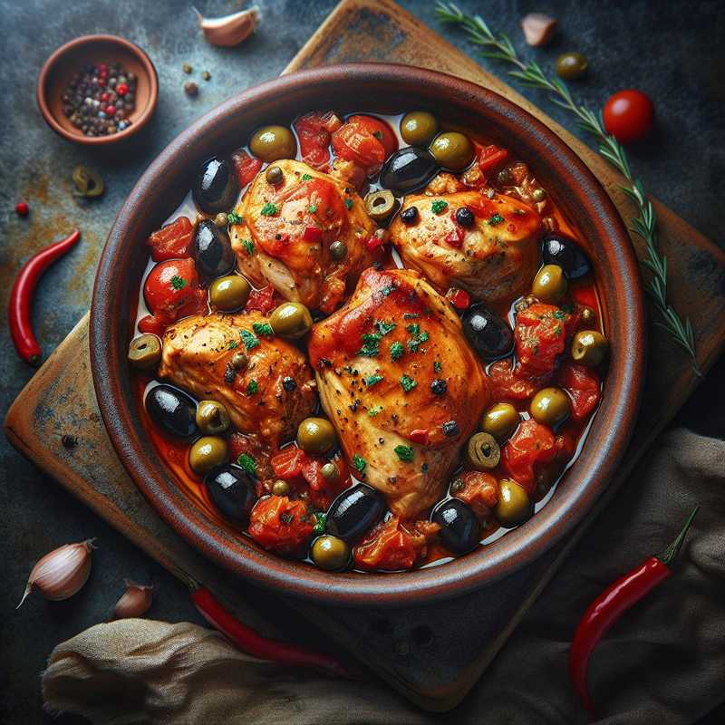 Pollo alla mediterranea