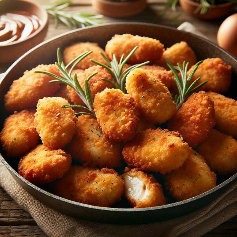 Bocconcini di pollo sabbiosi