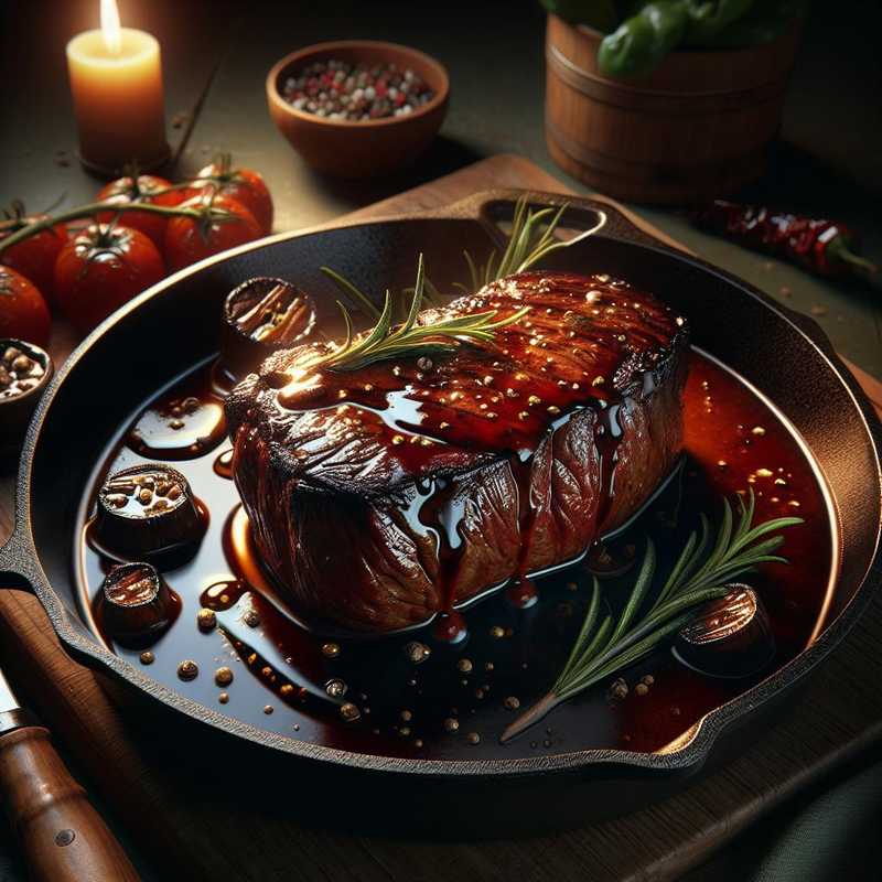 Beef Tenderloin with Bitter Sauce