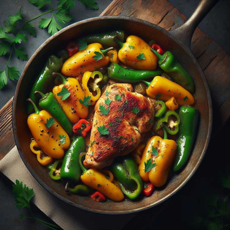 Roman-style Chicken with Peppers