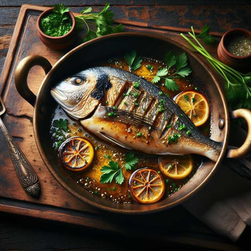 Gilthead Bream with Vernaccia di San Gimignano