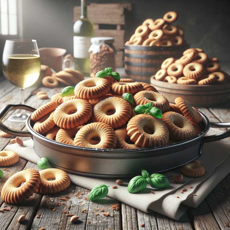 Taralli dolci al vino bianco