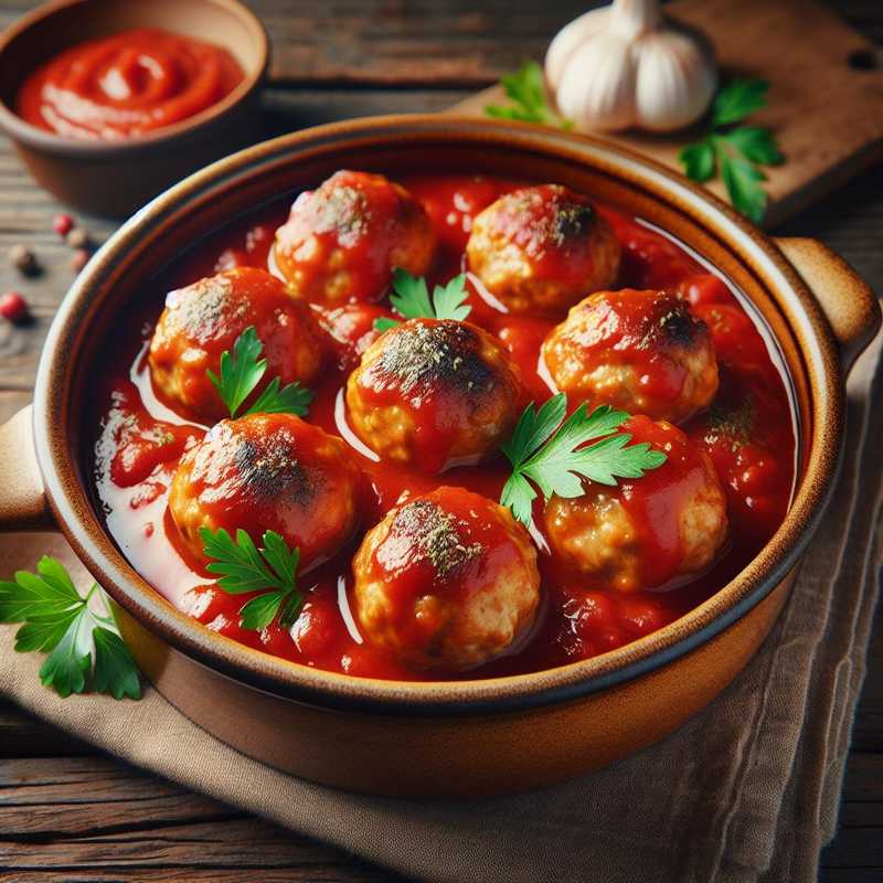 Baked Chicken Meatballs