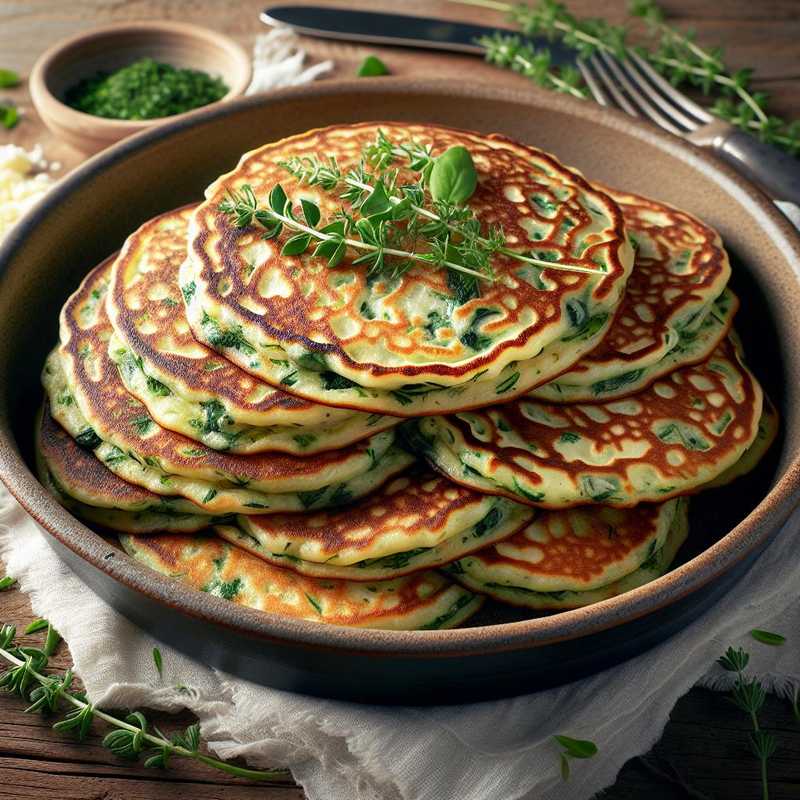 Savory Herb Pancakes