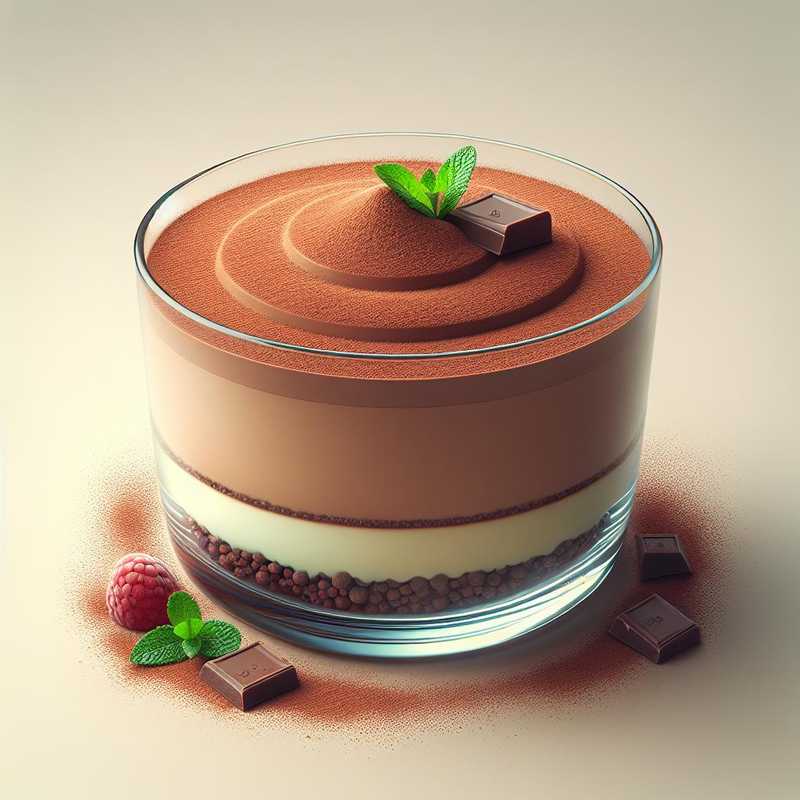 Mousse al cioccolato senza uova