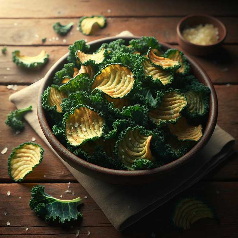 Chips di cavolo nero