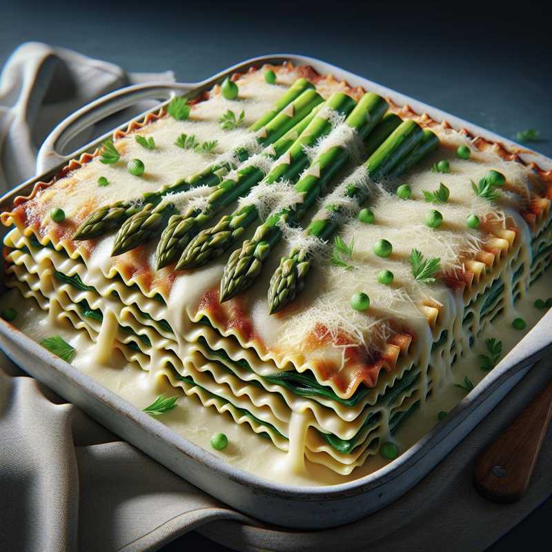 Lasagne with Asparagus and Raspadura