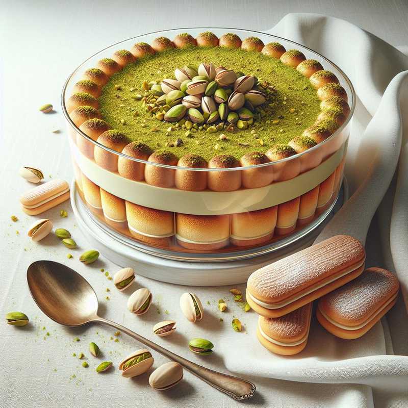 Tiramisù al pistacchio