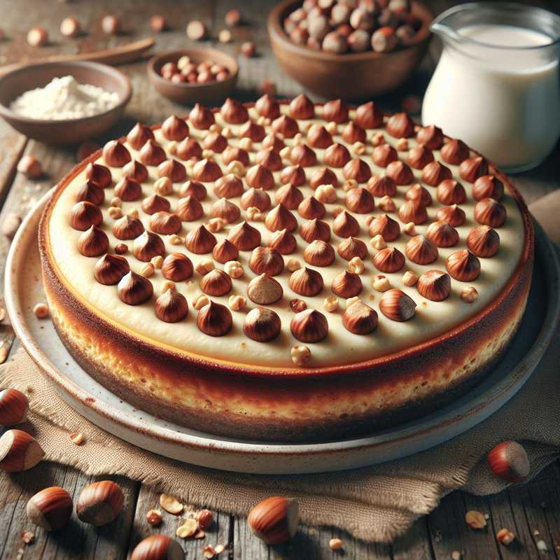 Cheesecake alla nocciola