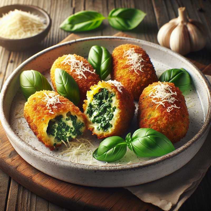 Crocchette di spinaci