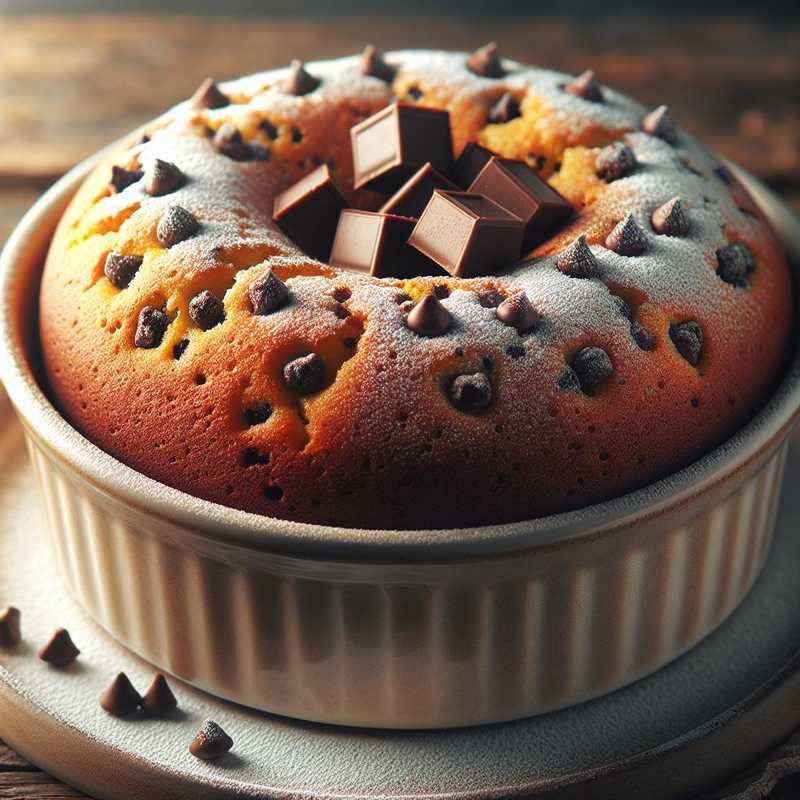 Buckwheat Plumcake with Chocolate Chips