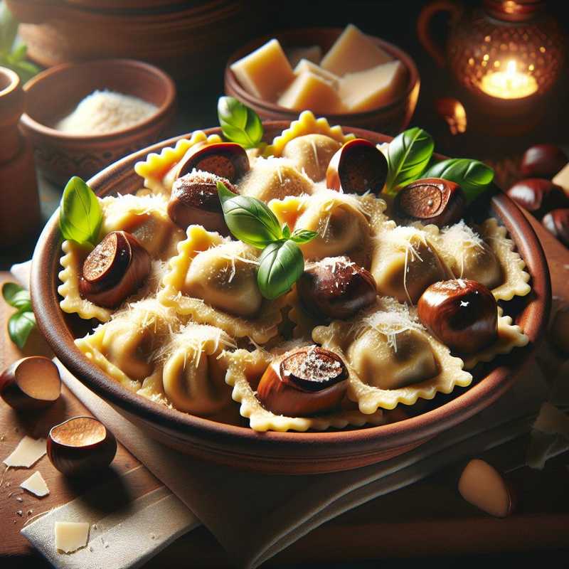 Ravioli di castagne