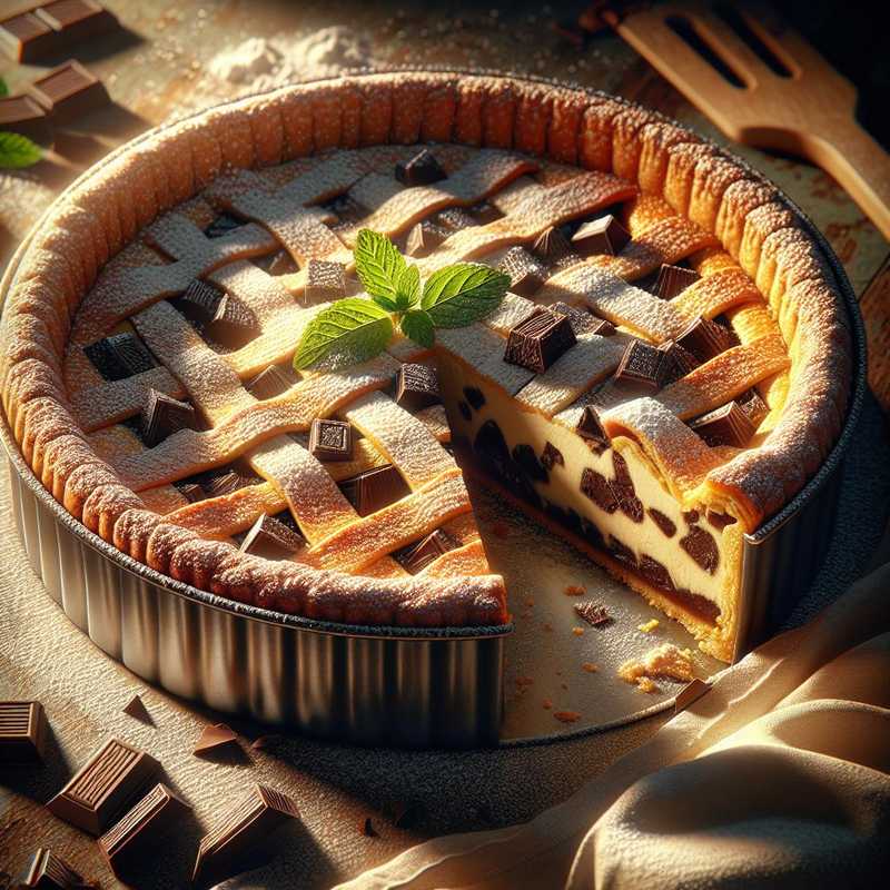 Pastiera al cioccolato