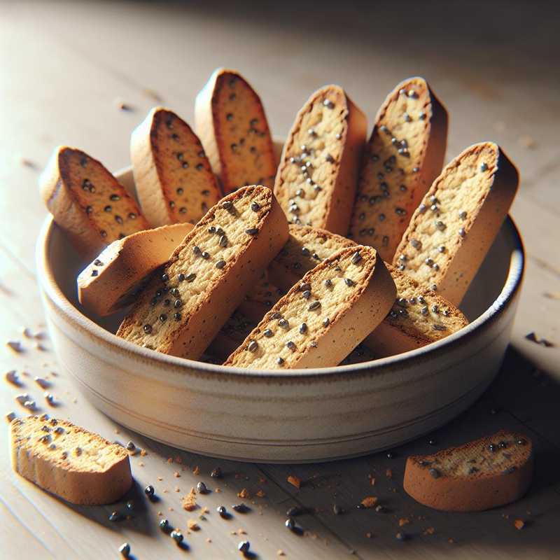 Biscotti con semi di chia