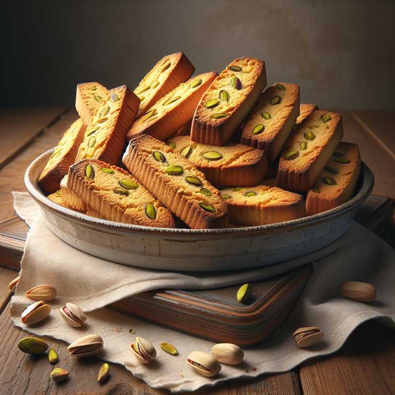 Biscotti al pistacchio