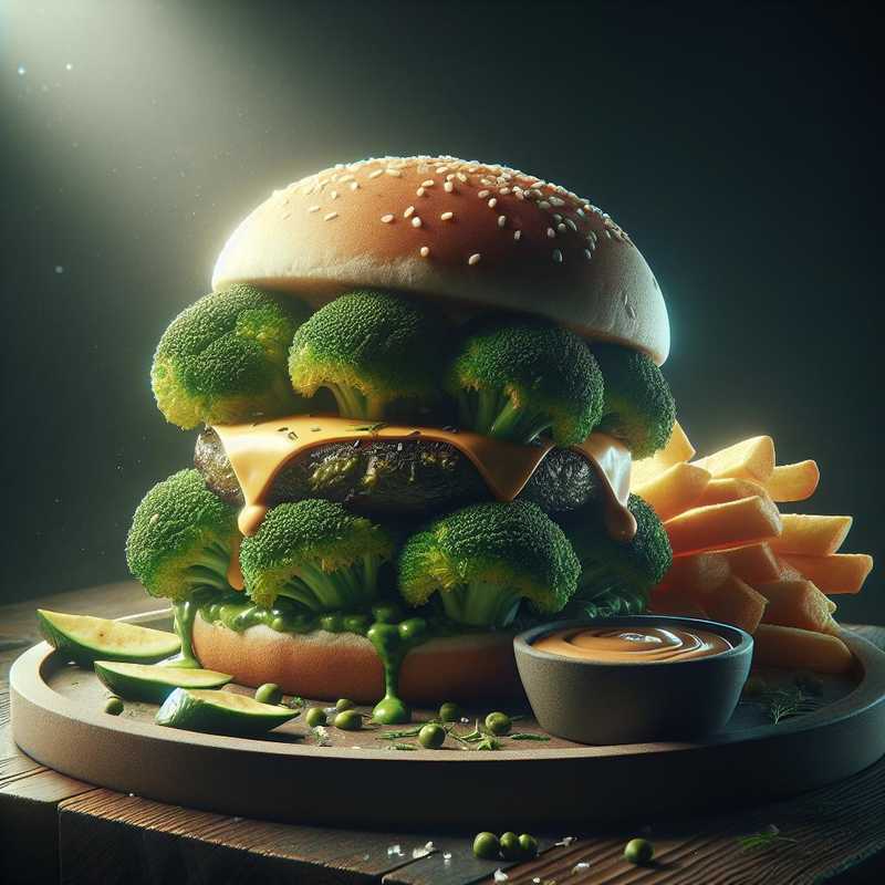 Burger di broccoli