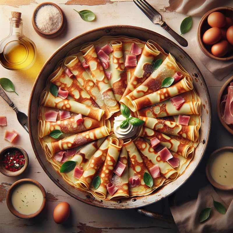 Crespelle al prosciutto