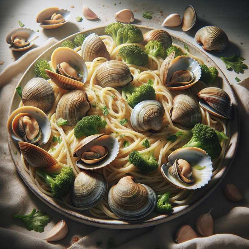 Pasta with Clams and Broccoli