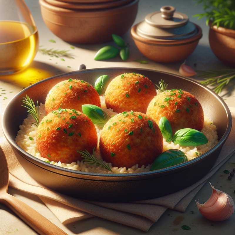 Arancini vegetariani